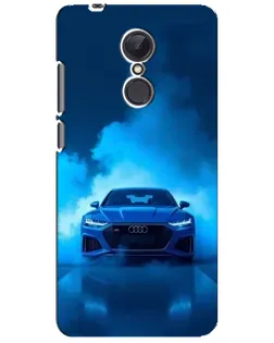 Чохол для Xiaomi Redmi 5 Plus з картинкою «Audi — блакитна енергія»