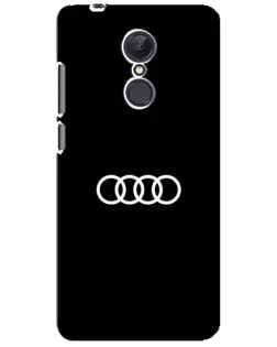 Чохол для Xiaomi Redmi 5 Plus з картинкою «Audi White Logo»