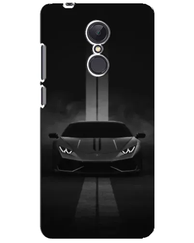 Чехол для Xiaomi Redmi 5 Plus с картинкой «Lamborghini симметрия дорог»