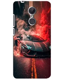 Чехол для Xiaomi Redmi 5 Plus с картинкой «Lamborghini красный дым»
