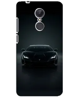 Чехол для Xiaomi Redmi 5 Plus с картинкой «Черный Lamborghini Aventador»