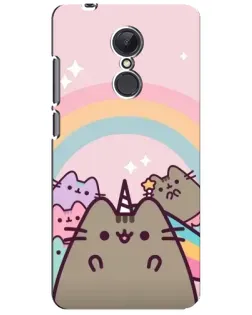 Чехол для Xiaomi Redmi 5 Plus с картинкой «Единорог Pusheen»