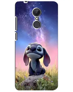 Чехол для Xiaomi Redmi 5 Plus с картинкой «Стич на рассвете»