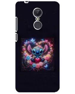 Чехол для Xiaomi Redmi 5 Plus с картинкой «Stitch в цветах»