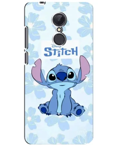 Чехол для Xiaomi Redmi 5 Plus с картинкой «Stitch среди цветов»