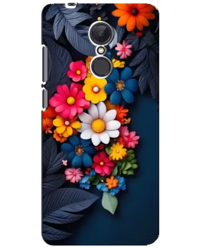 Чехол для Xiaomi Redmi 5 Plus с картинкой «Цветочная феерия»