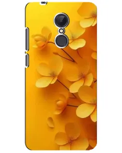 Чехол для Xiaomi Redmi 5 Plus с картинкой «Золотые лепестки»