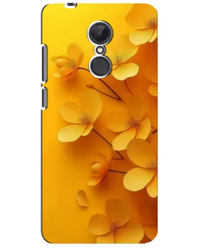 Чехол для Xiaomi Redmi 5 Plus с картинкой «Золотые лепестки»
