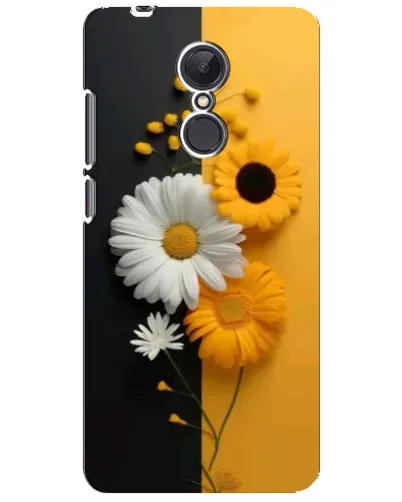Чехол для Xiaomi Redmi 5 Plus с картинкой «Подсолнух и ромашка»