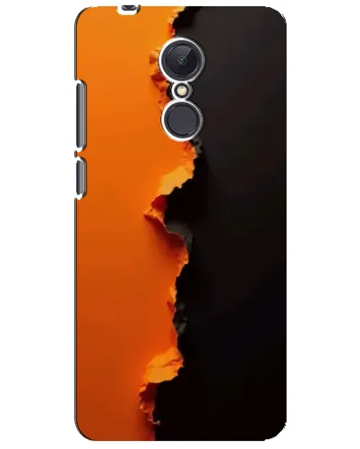 Чохол для Xiaomi Redmi 5 Plus з картинкою «Помаранчевий розлом» Чохол для Xiaomi Redmi 5 Plus з картинкою «Помаранчевий розлом»