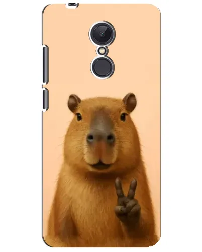 Чехол для Xiaomi Redmi 5 Plus с картинкой «Капибара виктория»