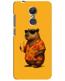 Чехол для Xiaomi Redmi 5 Plus с картинкой «Капибара на отдыхе»