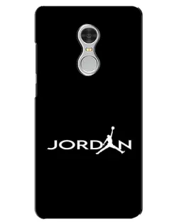 Чохол для Xiaomi Redmi 5 з картинкою «Jordan White Logo»