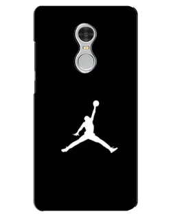 Чохол для Xiaomi Redmi 5 з картинкою «Jordan Silhouette»