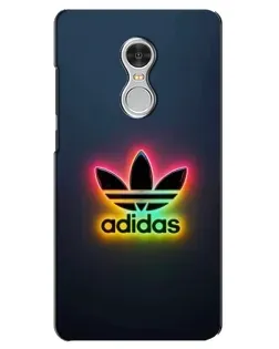Чохол для Xiaomi Redmi 5 з картинкою «Неоновий Adidas»