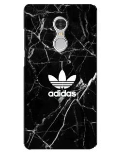 Чохол для Xiaomi Redmi 5 з картинкою «Білий мармур Adidas»