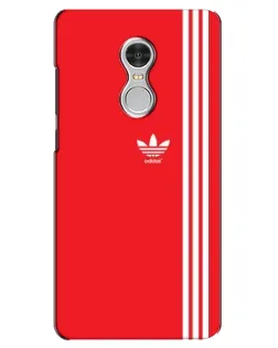 Чохол для Xiaomi Redmi 5 з картинкою «Червоний мінімалізм Adidas»