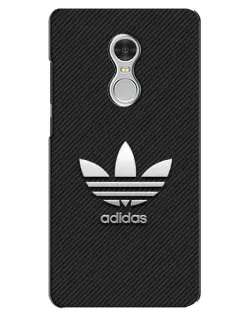 Чохол для Xiaomi Redmi 5 з картинкою «Adidas Карбонова текстура»