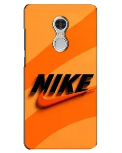 Чохол для Xiaomi Redmi 5 з картинкою «Помаранчевий драйв Nike»