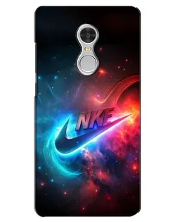 Чохол для Xiaomi Redmi 5 з картинкою «Вогняний логотип Nike»