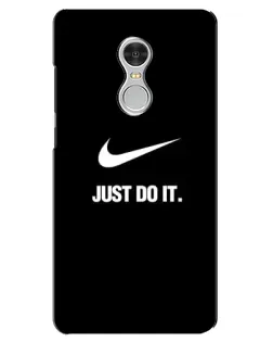 Чохол для Xiaomi Redmi 5 з картинкою «Класичний принт Nike»