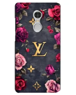 Чохол для Xiaomi Redmi 5 з картинкою «Квітковий Louis Vuitton»
