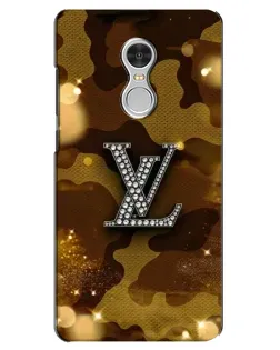 Чохол для Xiaomi Redmi 5 з картинкою «Камуфляжний Louis Vuitton»