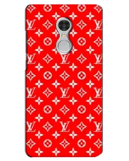 Чохол для Xiaomi Redmi 5 з картинкою «Яскравий паттерн LV»