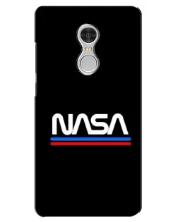 Чохол для Xiaomi Redmi 5 з картинкою «NASA — класика Red Blue»