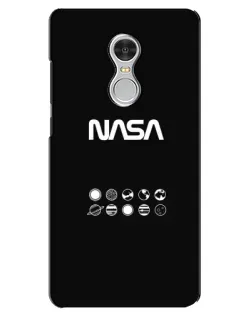 Чохол для Xiaomi Redmi 5 з картинкою «NASA — технічний принт»