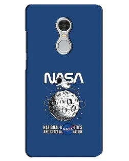 Чохол для Xiaomi Redmi 5 з картинкою «NASA — місячна місія»