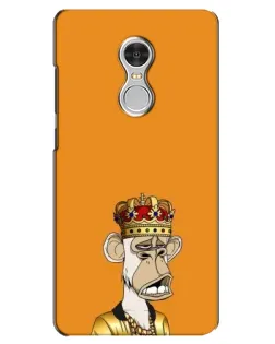 Чохол для Xiaomi Redmi 5 з картинкою «Золота мавпа Bored Ape»