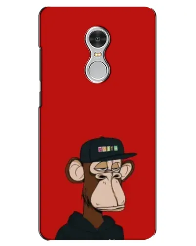 Чохол для Xiaomi Redmi 5 з картинкою «Bored Ape — червоний фон» Чохол для Xiaomi Redmi 5 з картинкою «Bored Ape — червоний фон»