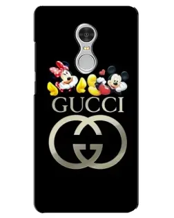 Чохол для Xiaomi Redmi 5 з картинкою «Gucci — герої Disney»