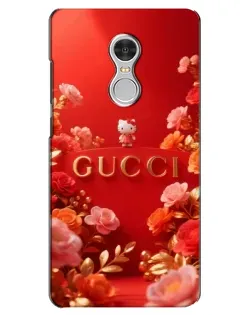 Чохол для Xiaomi Redmi 5 з картинкою «Gucci — золотий сад»