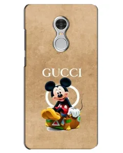 Чохол для Xiaomi Redmi 5 з картинкою «Міккі Маус Gucci — крафт»