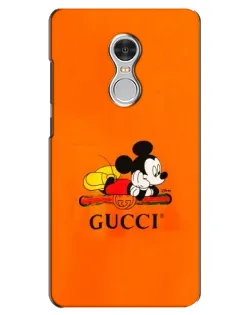 Чехол для Xiaomi Redmi 5 с картинкой «Микки Маус Gucci — оранж» Чехол для Xiaomi Redmi 5 с картинкой «Микки Маус Gucci — оранж»
