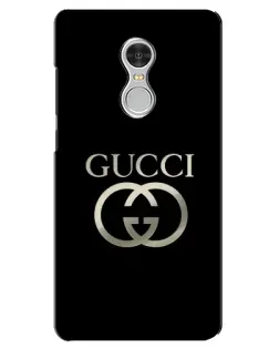 Чехол для Xiaomi Redmi 5 с картинкой «Gucci — золото на черном» Чехол для Xiaomi Redmi 5 с картинкой «Gucci — золото на черном»