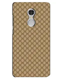 Чехол для Xiaomi Redmi 5 с картинкой «Gucci — классический беж» Чехол для Xiaomi Redmi 5 с картинкой «Gucci — классический беж»