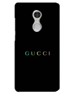 Чехол для Xiaomi Redmi 5 с картинкой «Gucci — неоновый минимализм» Чехол для Xiaomi Redmi 5 с картинкой «Gucci — неоновый минимализм»