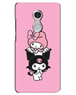 Чохол для Xiaomi Redmi 5 з картинкою «My Melody та Kuromi»