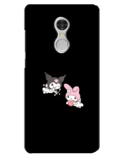Чохол для Xiaomi Redmi 5 з картинкою «My Melody та Kuromi»