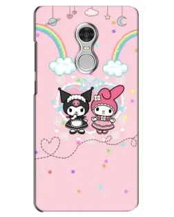Чохол для Xiaomi Redmi 5 з картинкою «My Melody та Kuromi»