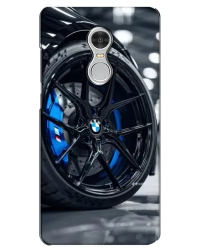 Чехол для Xiaomi Redmi 5 с картинкой «Колесо BMW вблизи»