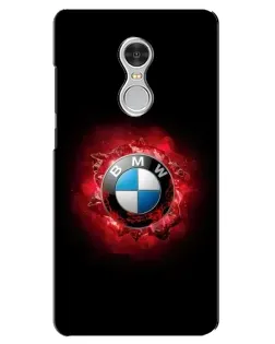 Чехол для Xiaomi Redmi 5 с картинкой «Логотип BMW — вспышка»