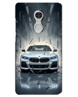 Чехол для Xiaomi Redmi 5 с картинкой «BMW в свете фар»