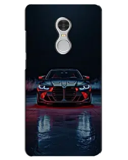 Чехол для Xiaomi Redmi 5 с картинкой «BMW на мокрой дороге»
