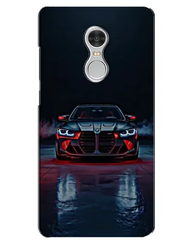 Чехол для Xiaomi Redmi 5 с картинкой «BMW на мокрой дороге»