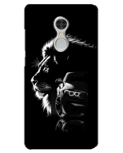 Чехол для Xiaomi Redmi 5 с картинкой «BMW и лев»