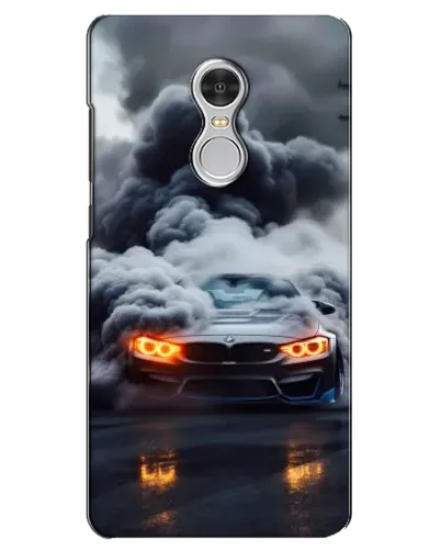 Чехол для Xiaomi Redmi 5 с картинкой «BMW в дыму»